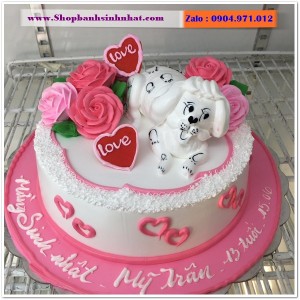 Bánh Sinh Nhật Con Chó - YG22